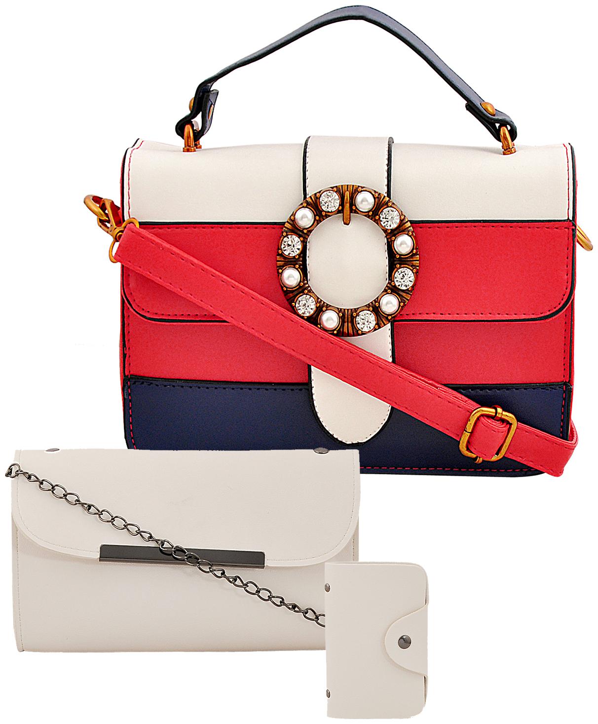 

Mark Keith Multi PU Solid Sling Bag