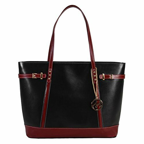 

McKlein USA Serafina Leather Shoulder Tote Black SKU 97565