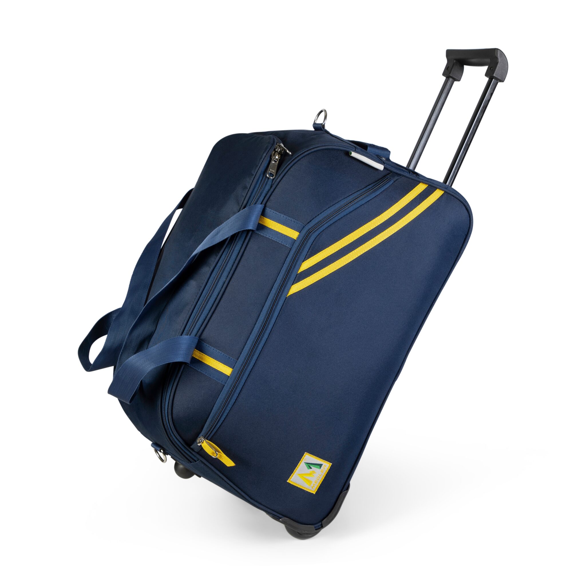 

MEDLER Oxter Polyester Trolley Duffle Bag- Blue