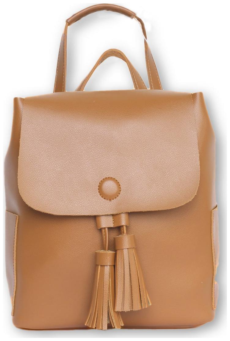 

Enso Brown PU Backpack