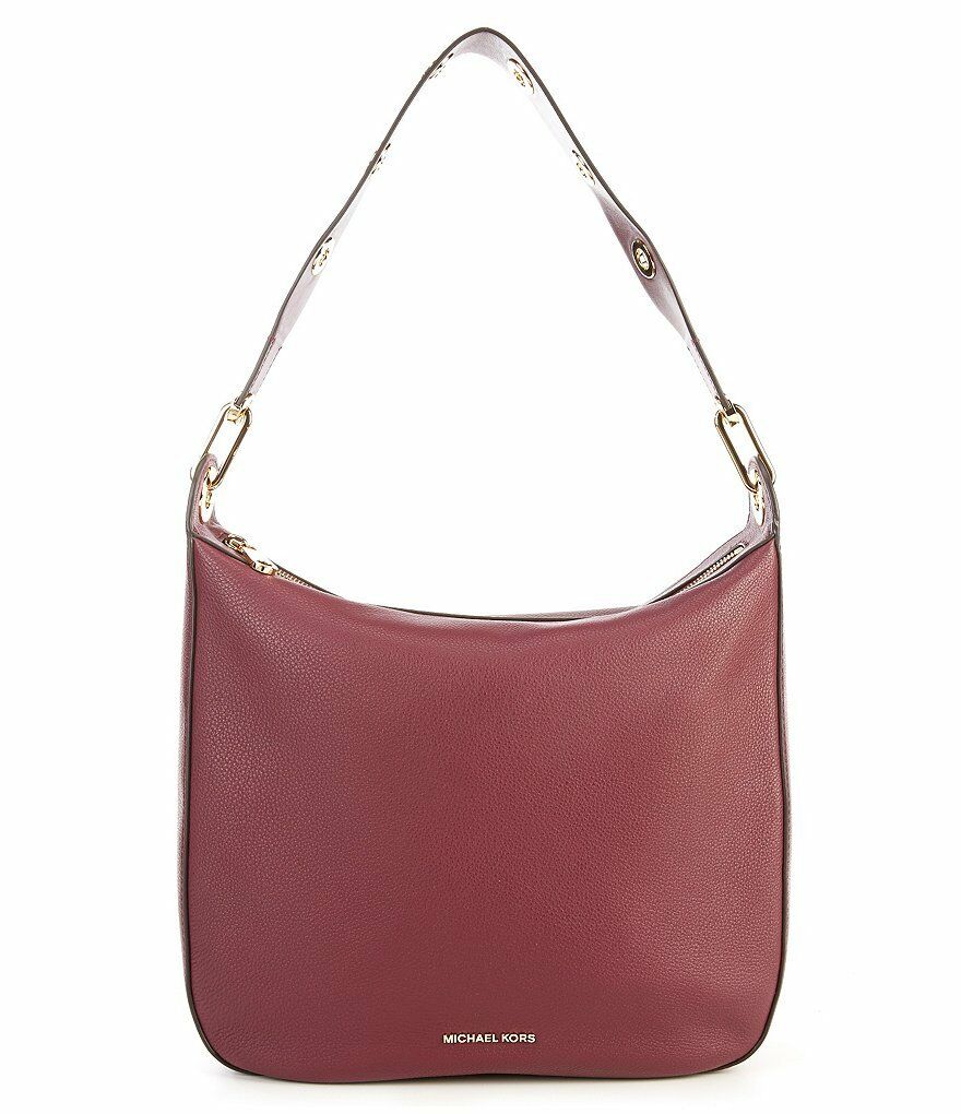 

Michael Kors Raven Large Pebble Leather Shoulder Bag (Plum Purple)