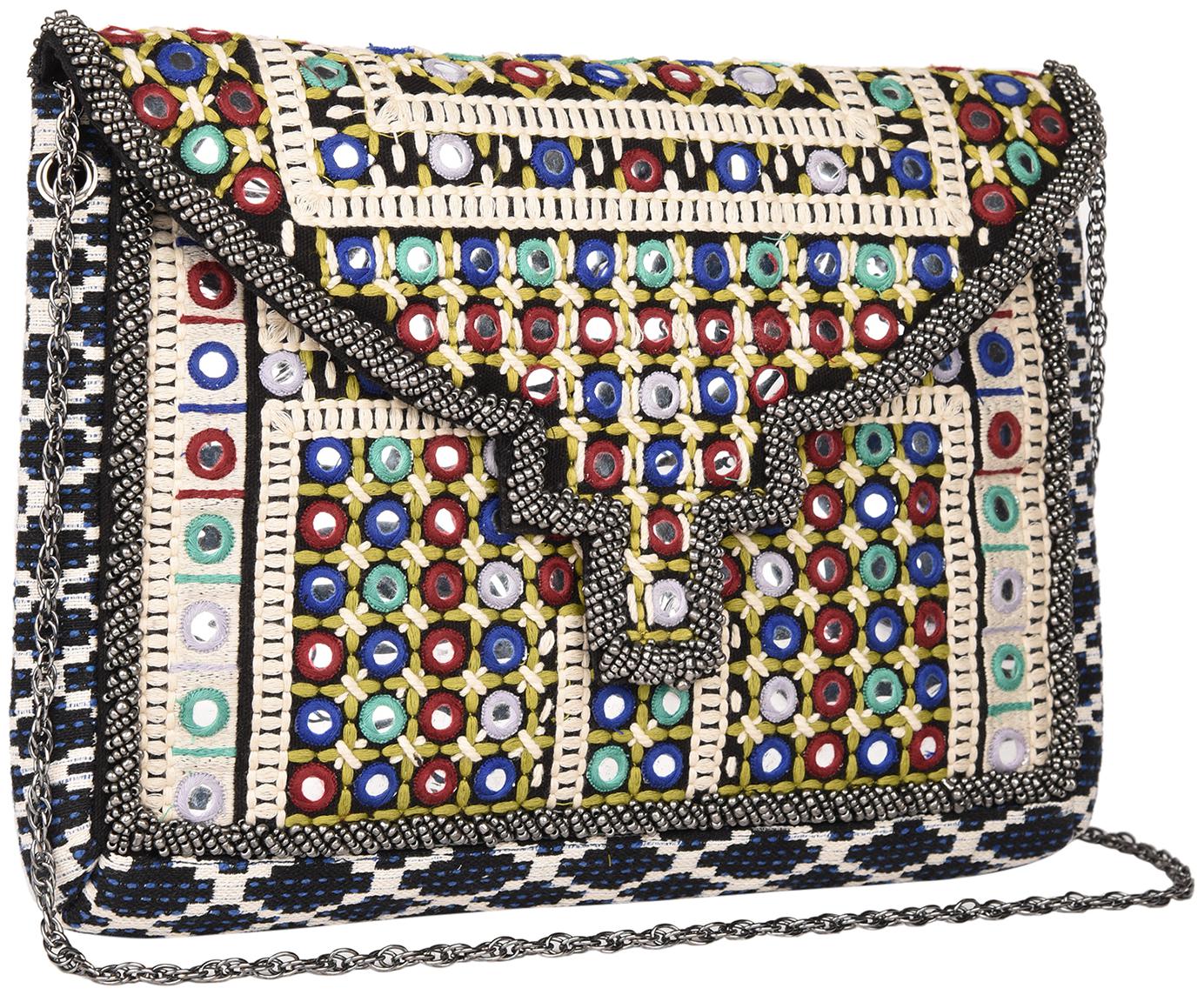 

5-Elements Women Multi Polyester Clutch