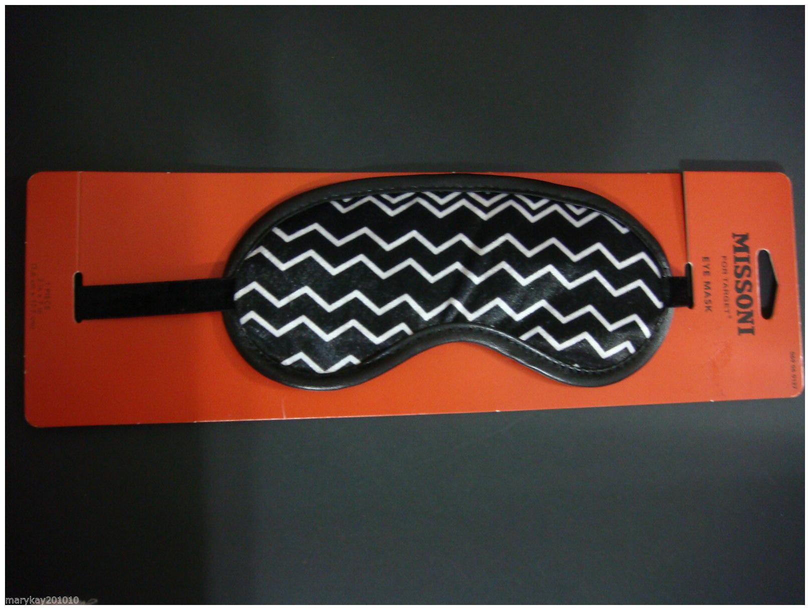 

MISSONI FOR TARGET EYE MASK SLEEP TRAVEL YOGA ZIG ZAG
