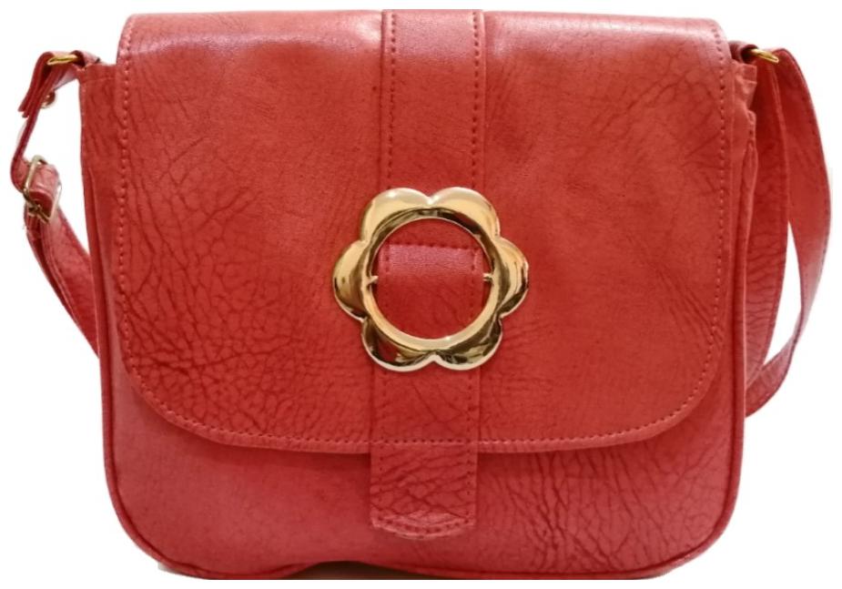 

MORGENCRAFTS Pink PU Solid Sling Bag