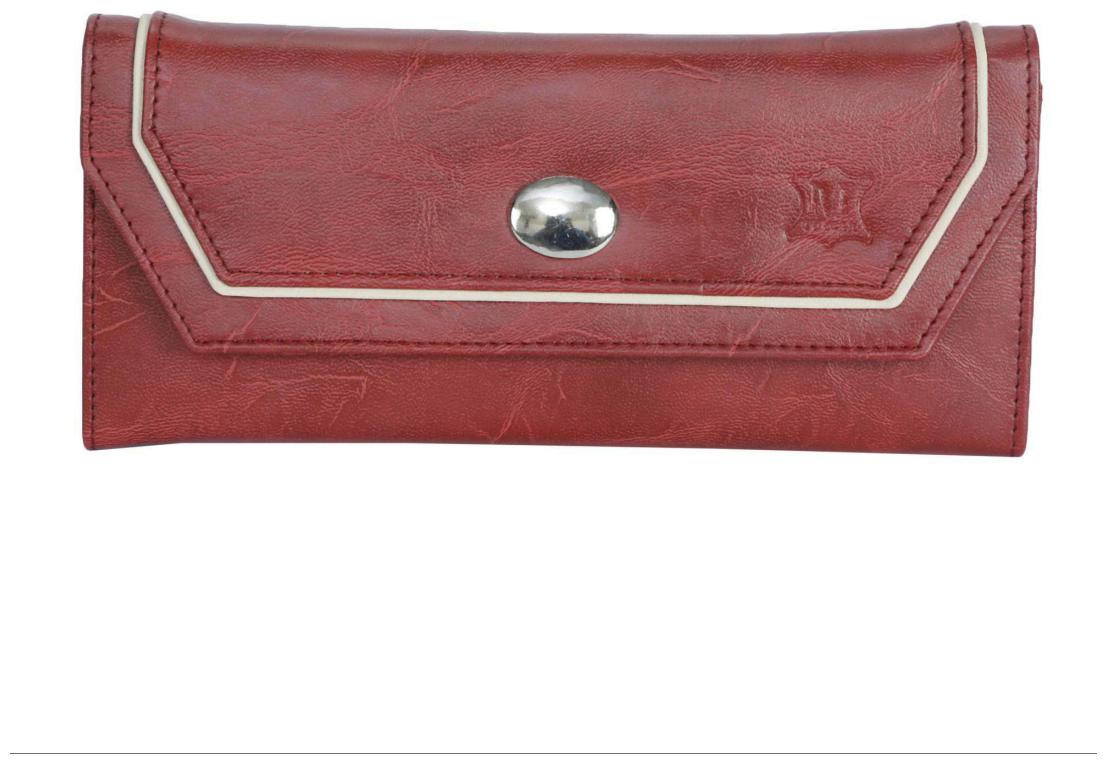 

Mtuggar Women Red Synthetic Wallet