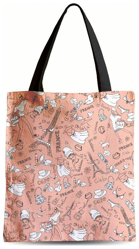 

Multipurpose Zipper Canvas Tote Bag