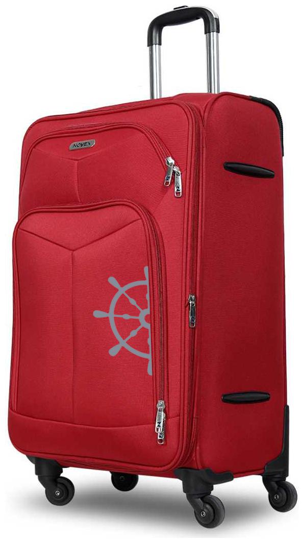 

Novex SOFT LUGGAGE Medium Size Soft Luggage Bag ( Red 4 Wheels )