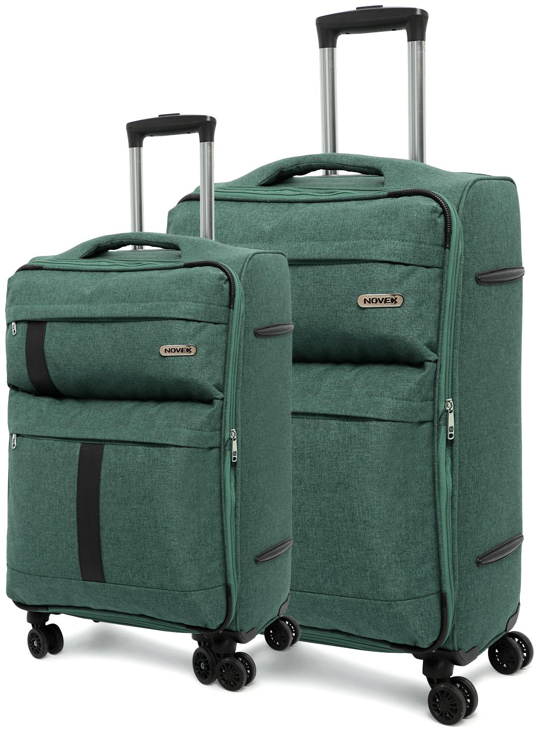 

Novex Cuba Cabin Medium Size Luggage Set ( Green 4 Wheels )