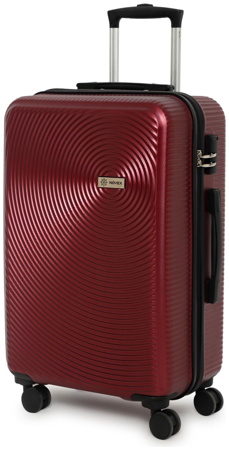 

Novex Ivory Cabin Size Hard Luggage Bag ( Maroon 4 Wheels )
