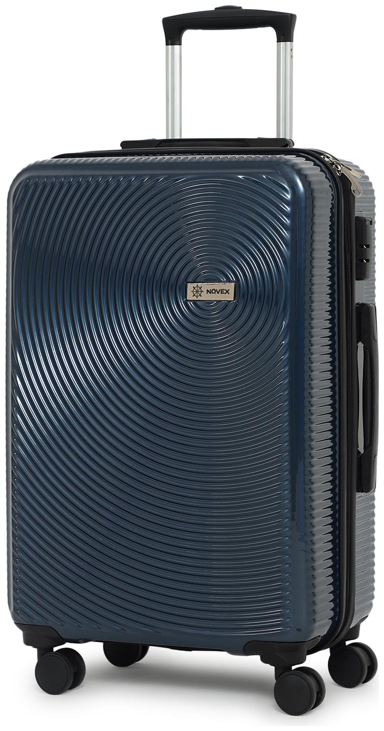

Novex Ivory Cabin Size Hard Luggage Bag ( Blue 4 Wheels )