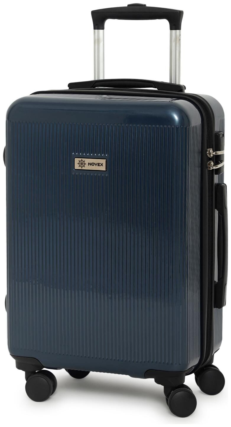 

Novex Moscow Cabin Size Hard Luggage Bag ( Blue 4 Wheels )