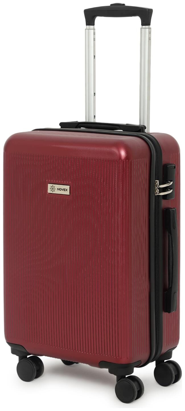 

Novex Moscow Cabin Size Hard Luggage Bag ( Maroon 4 Wheels )