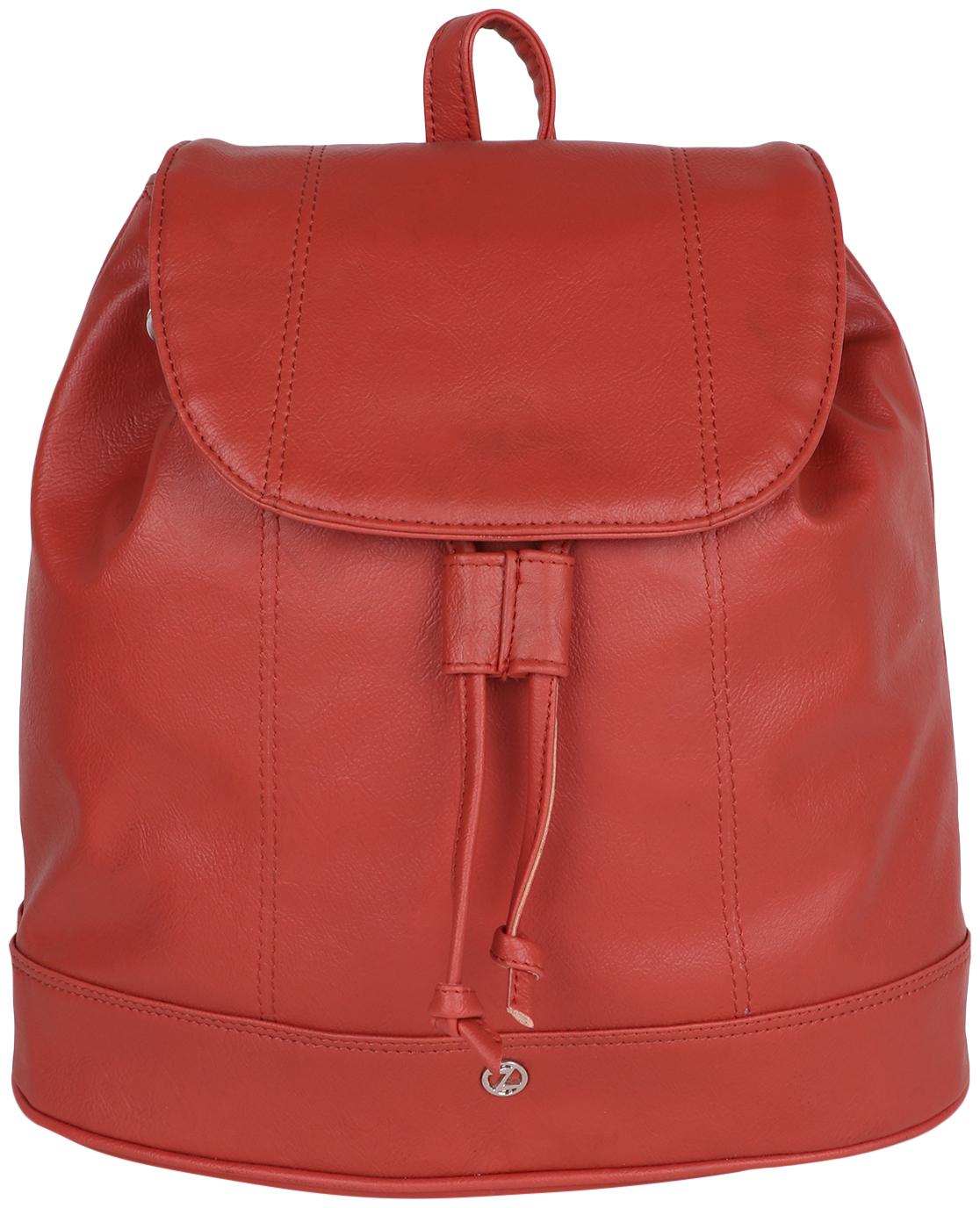 

Osaiz Red PU Backpack