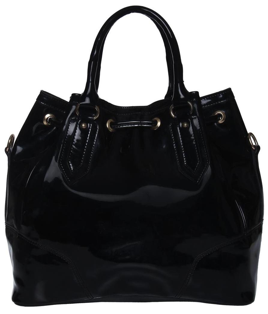 

Osaiz Brown Synthetic Handheld Bag