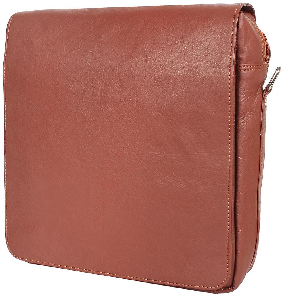 

P YFASHION Brown Pu Messenger bag