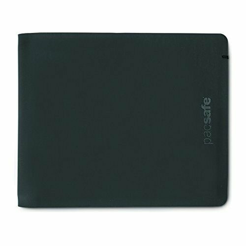 

Pacsafe RFIDsafe TEC Bifold - Black RFID Blocking Slim Wallet w 13 Card Slots