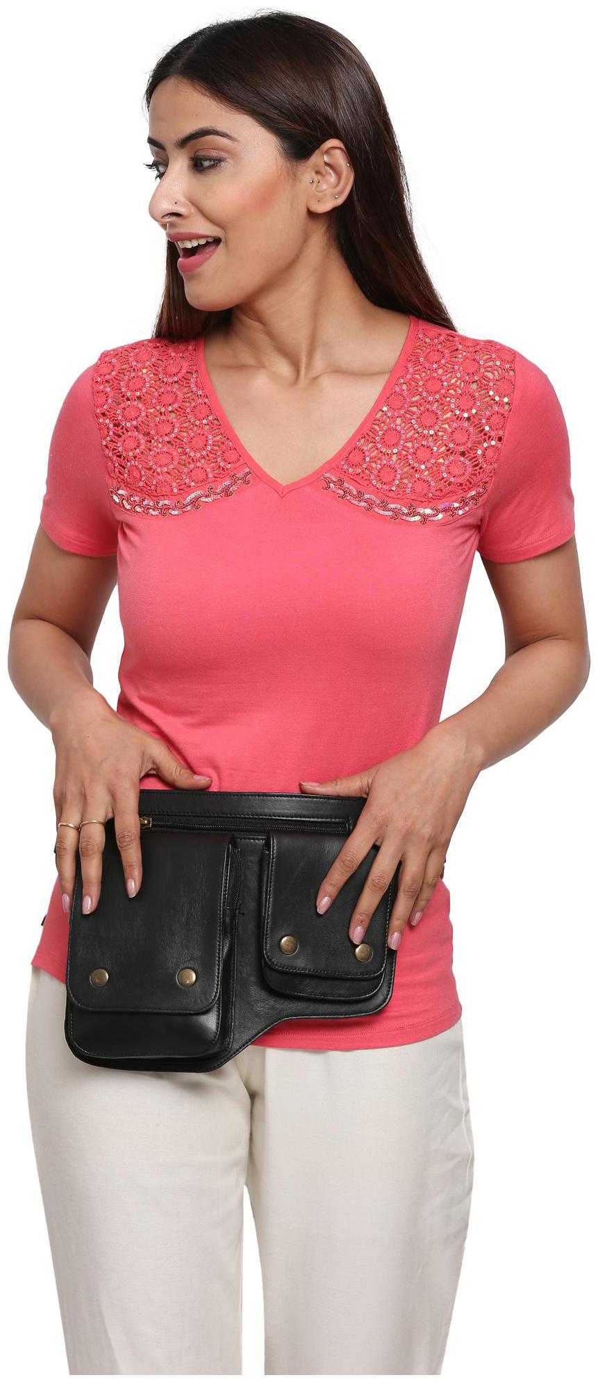 

Panashe Genuine Leather Wait Bag Utility Belt