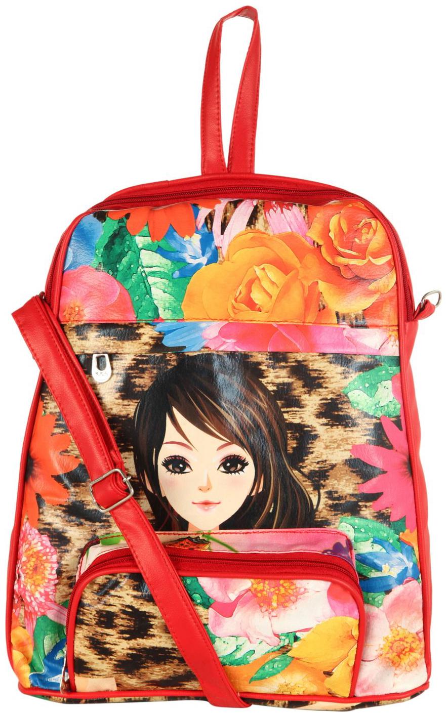 

Paras Fashion Multi Leather Backpack