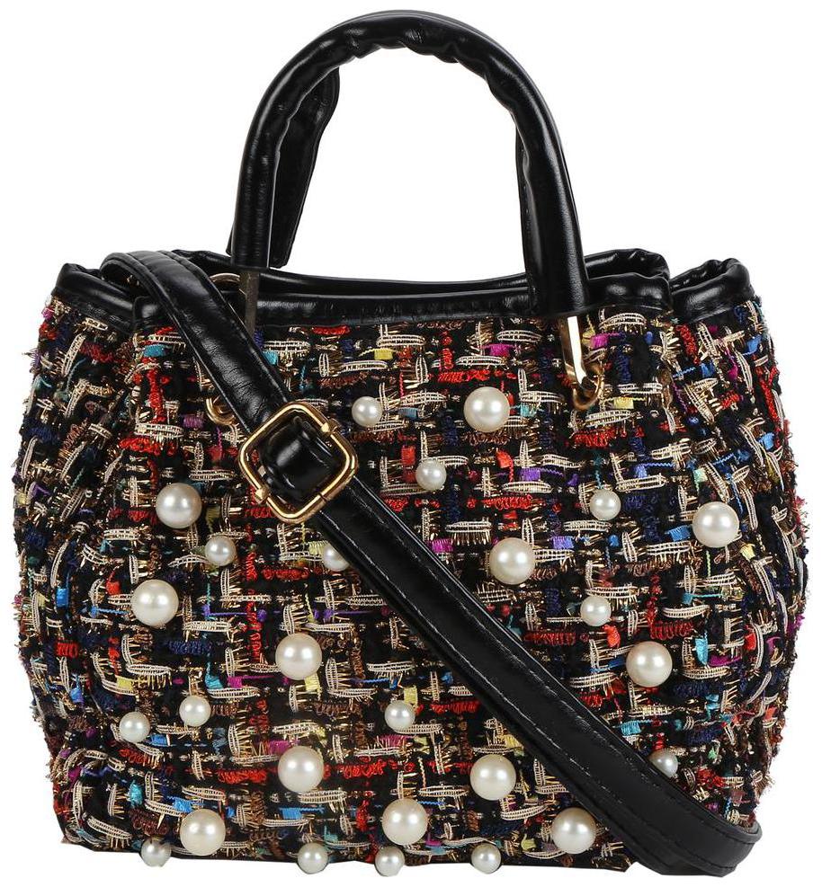 

People Multi PU Embellished Sling Bag