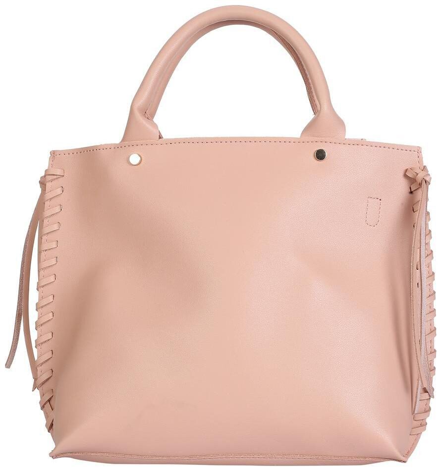 

People Pink PU Handheld Bag