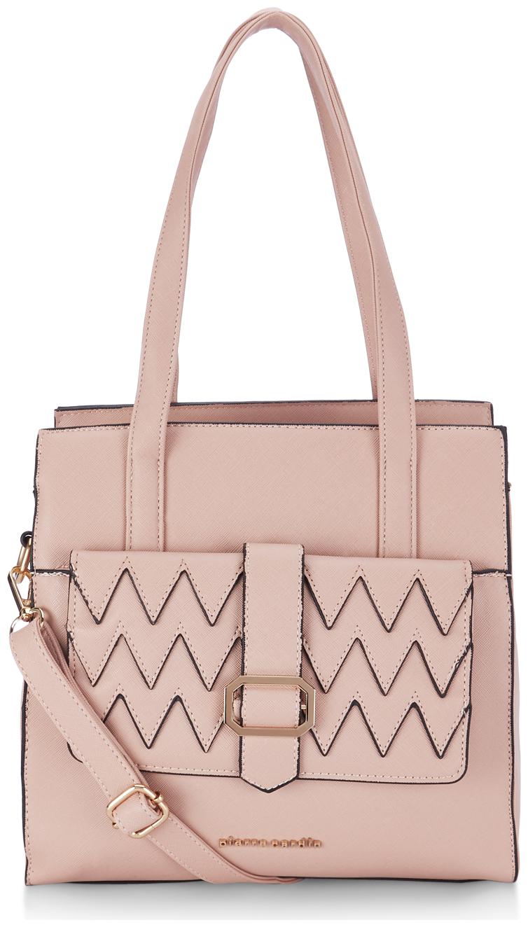 

Pierre Cardin Women Solid PU - Tote Bag Pink