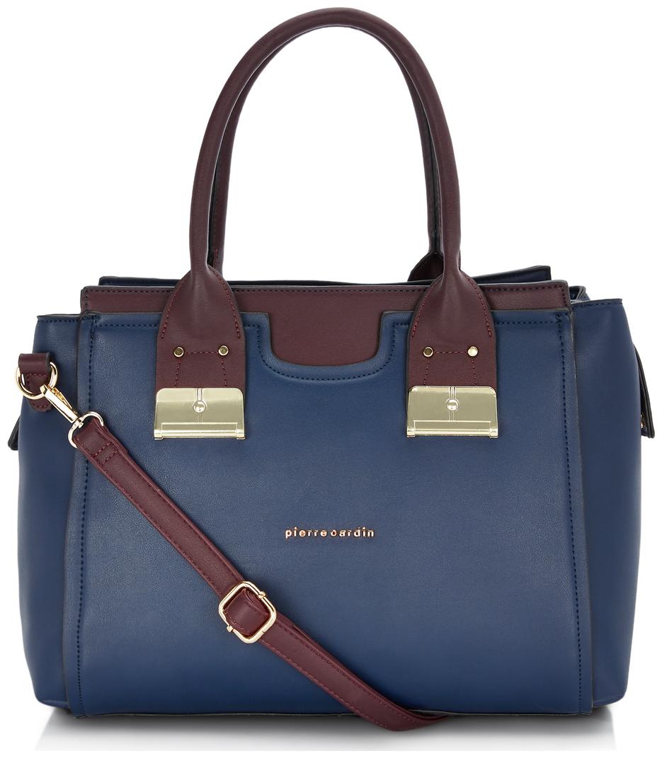 

Pierre Cardin Blue PU Satchel