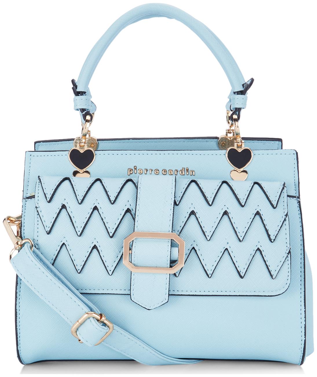 

Pierre Cardin Blue PU Satchel