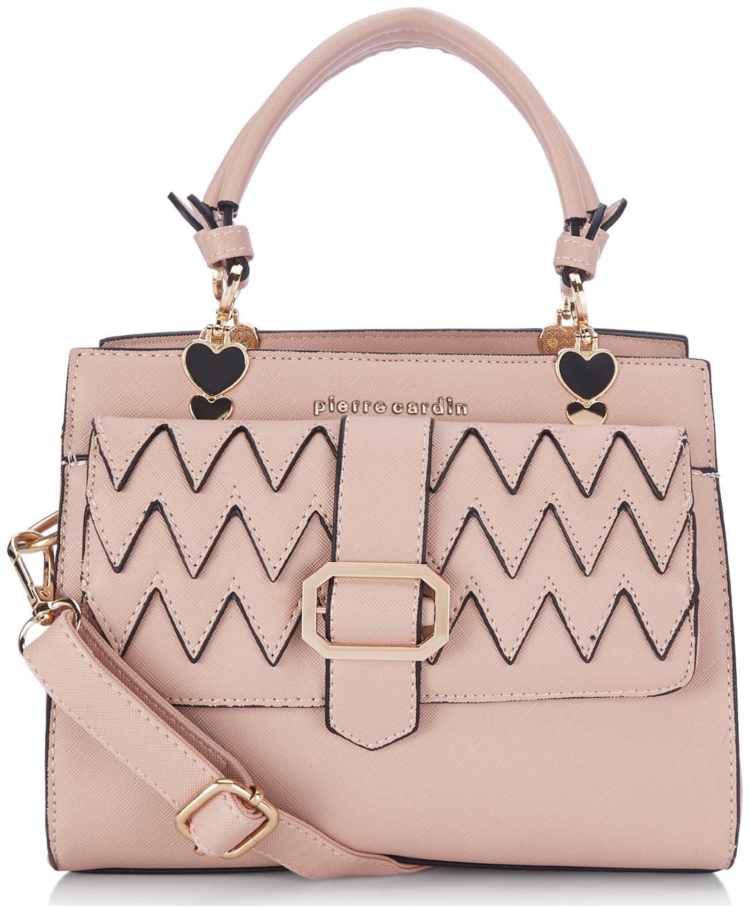 

Pierre Cardin Pink PU Satchel