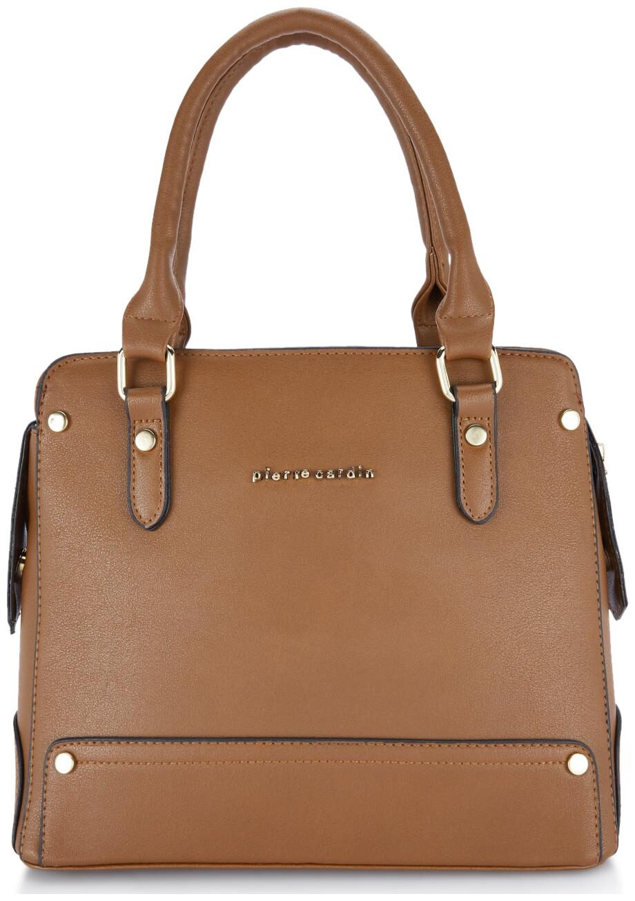 

Pierre Cardin Brown PU Satchel