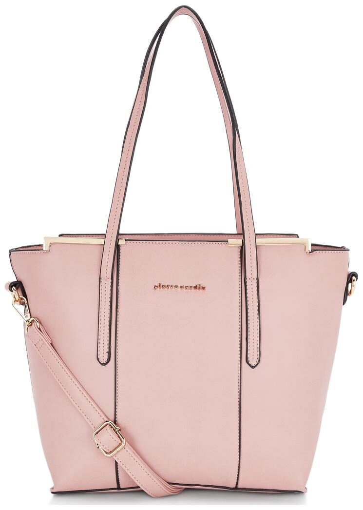 

Pierre Cardin Women Solid PU - Tote Bag Pink
