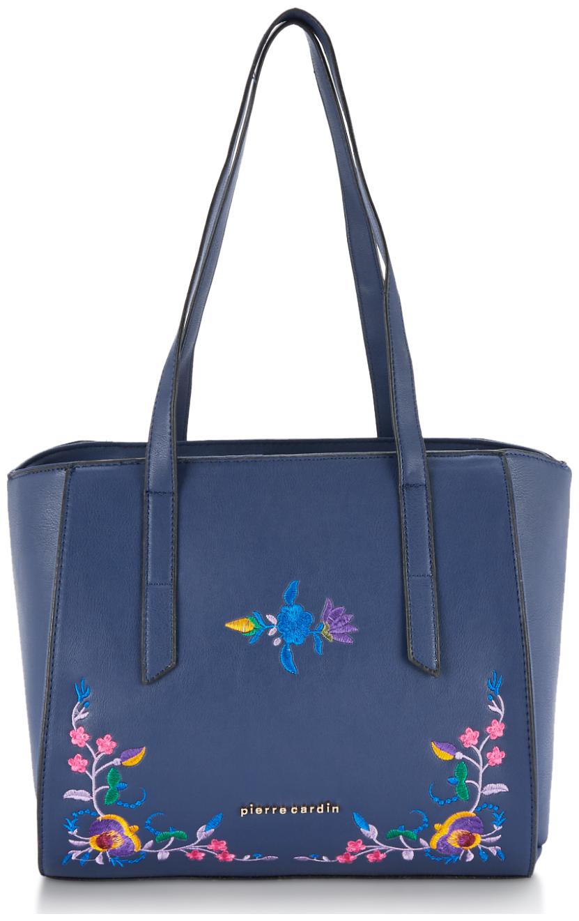 

Pierre Cardin Blue PU Shoulder Bag