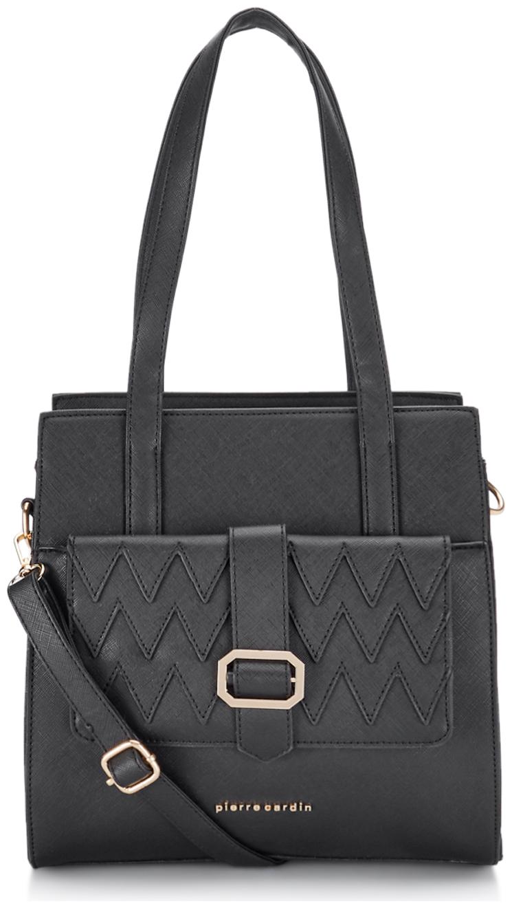 

Pierre Cardin Women s Tote Handbag Black