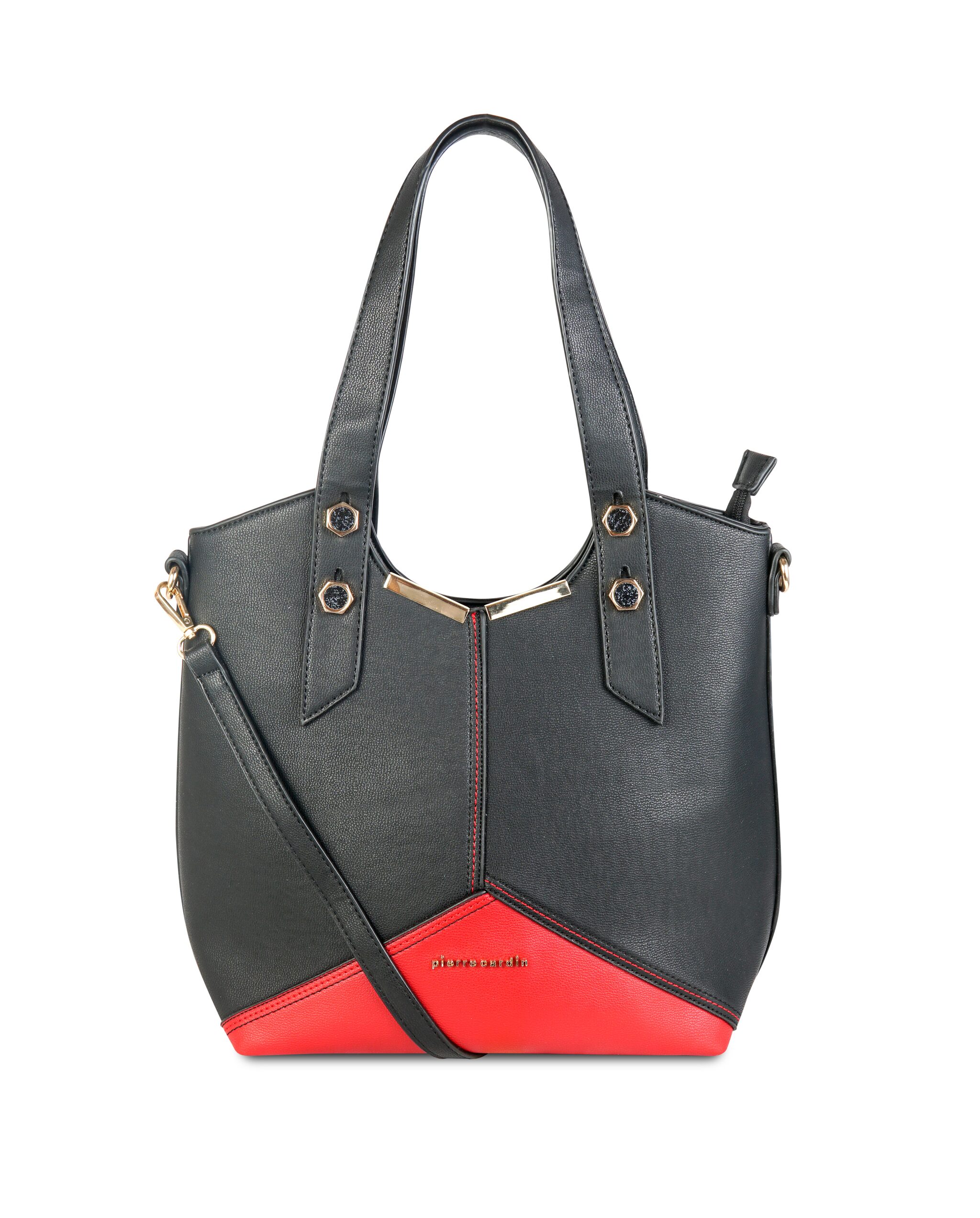 

Pierre Cardin Women s Tote Handbag Black