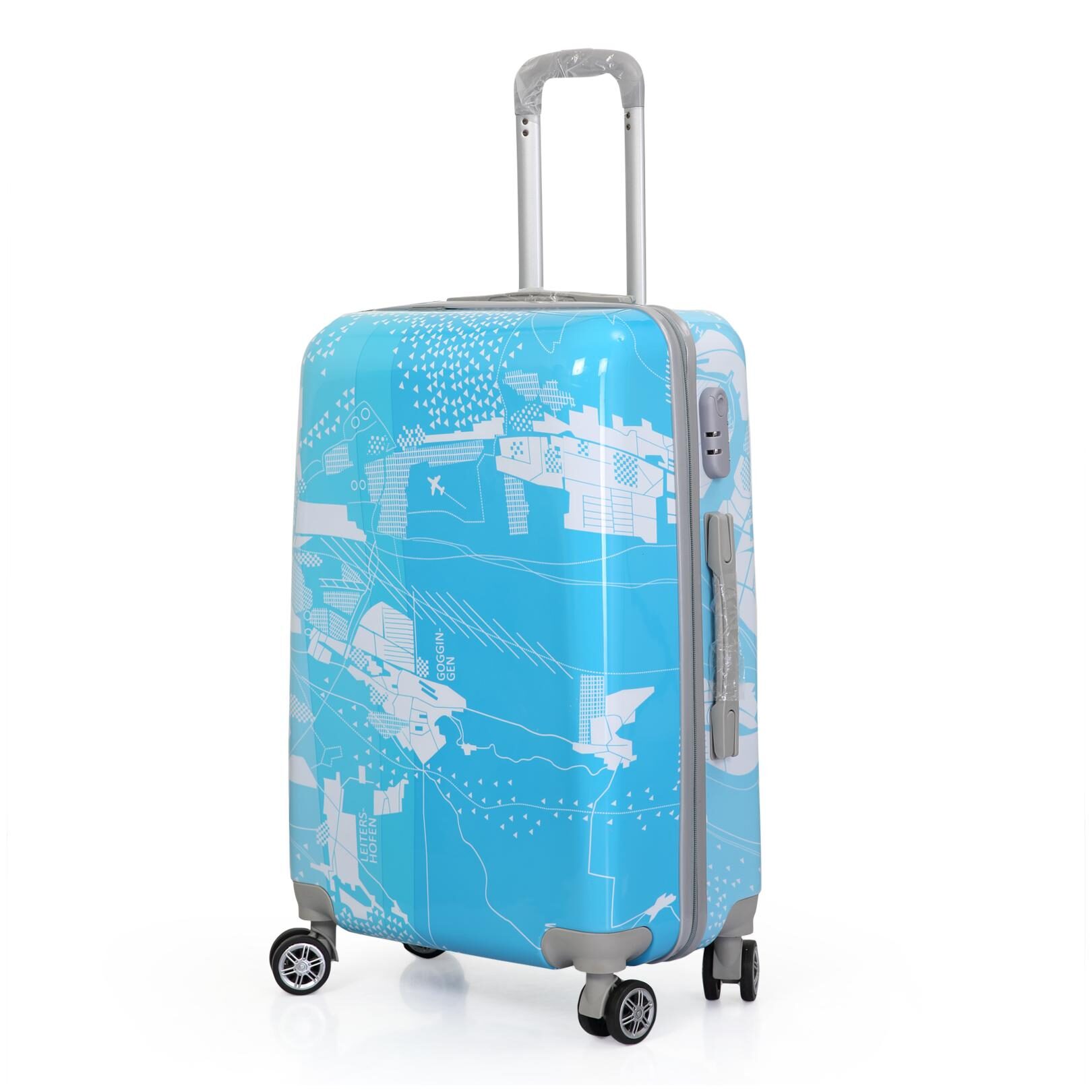 

Polo Class LT-1037 Large Size Luggage Set ( Blue 4 Wheels )
