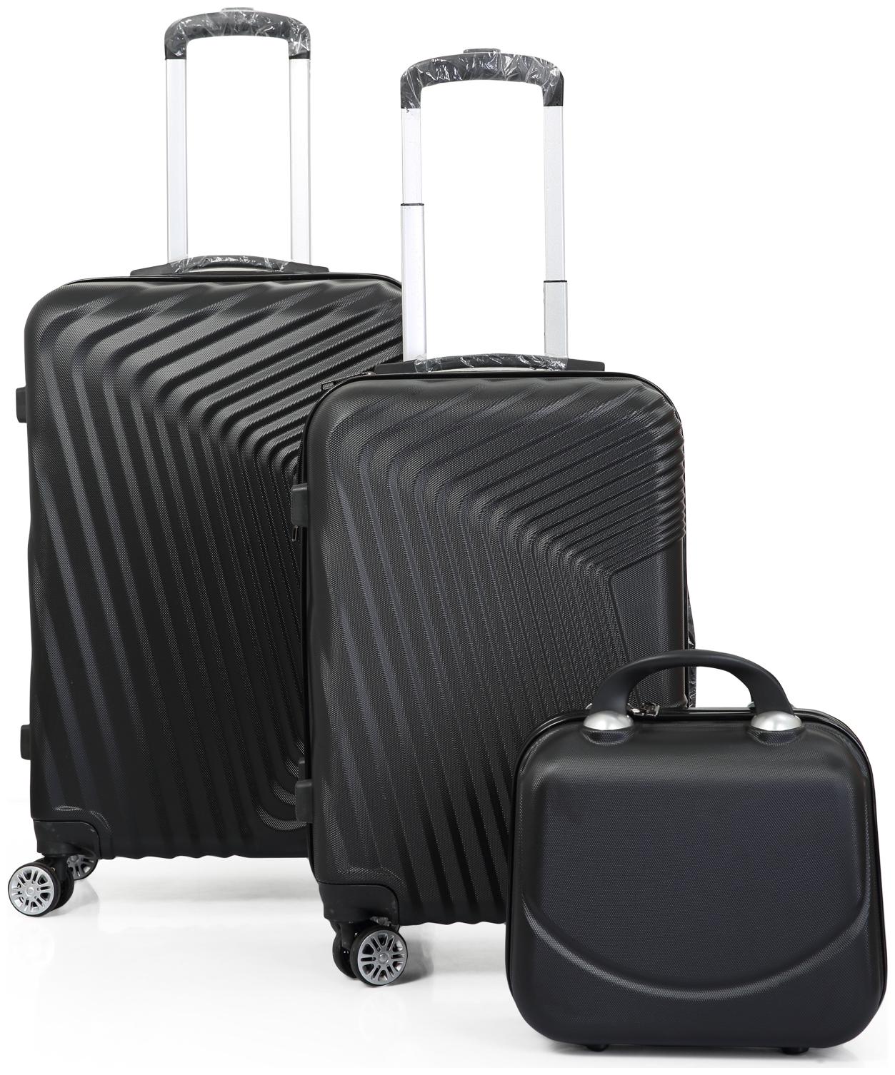

Polo Class LT-1011 Large Size Luggage Set ( Black 4 Wheels )