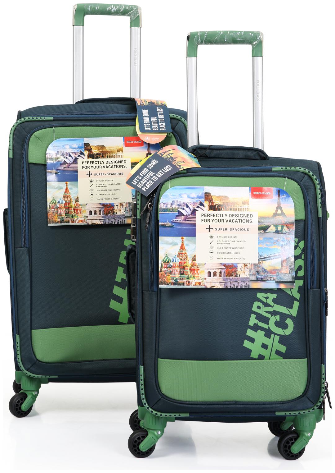 

Polo Class LT-1111 Large Size Luggage Set ( Green 4 Wheels )