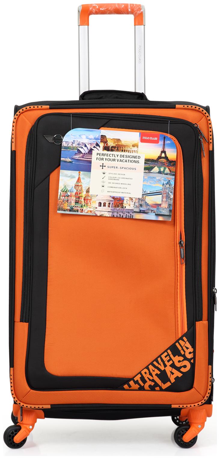 

Polo Class LT-1144 Large Size Luggage Set ( Orange 4 Wheels )