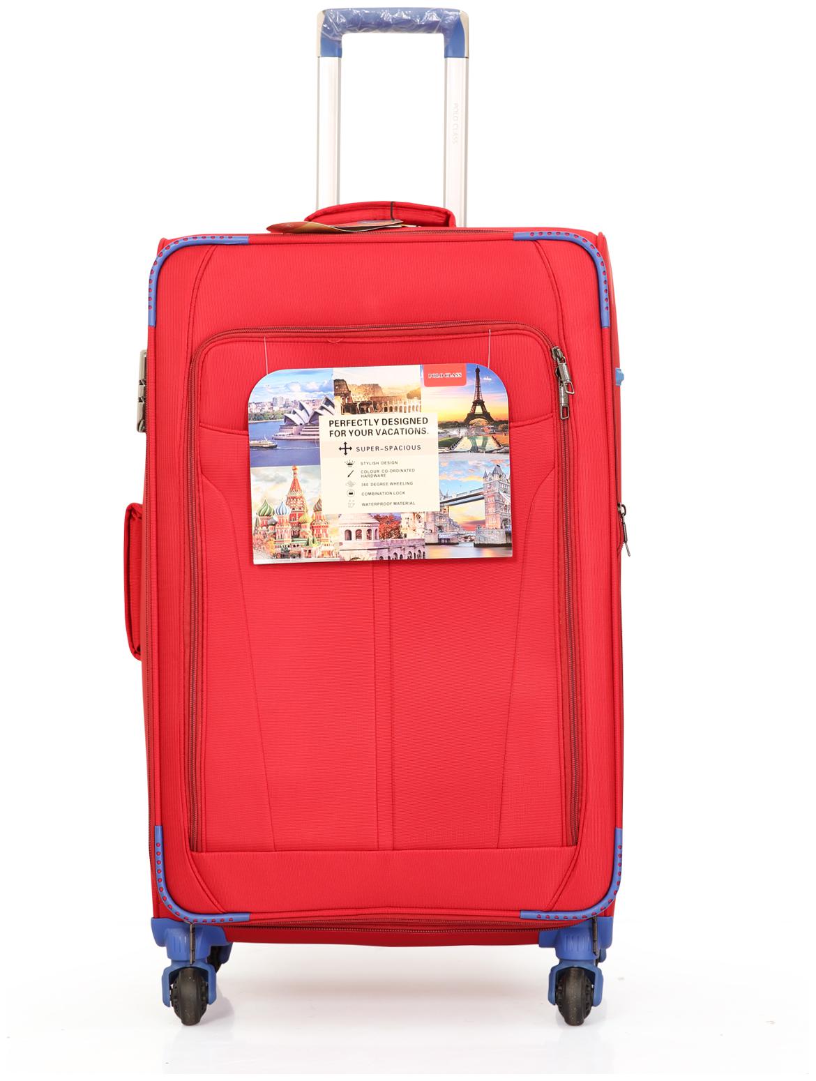 

Polo Class LT-1140 Large Size Luggage Set ( Red 4 Wheels )