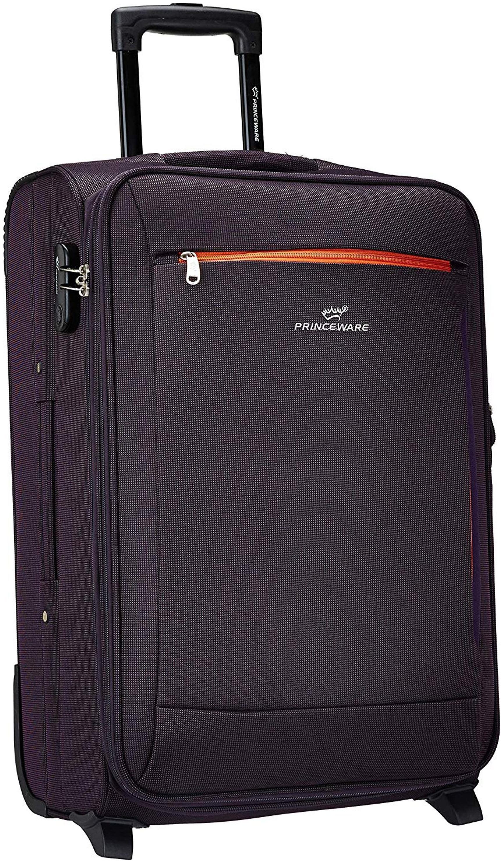 

Pronto Large Size Soft Luggage Bag ( Purple 2 Wheels )