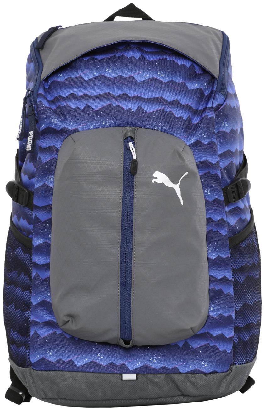 

Puma Blue Polyester Backpack