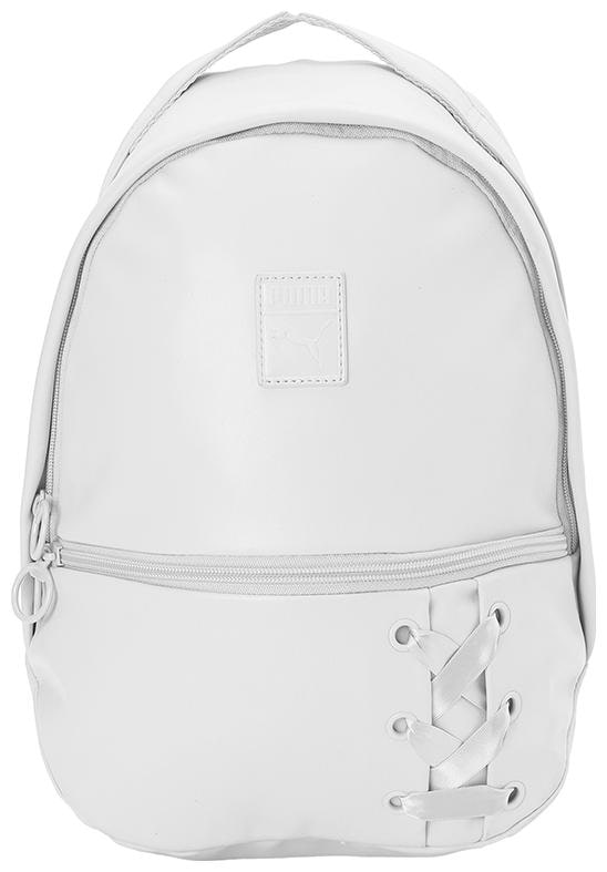 

Puma White PU Backpack