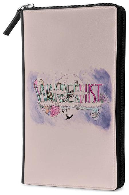 

Qrioh Fairyland Travel Multi Passport Holder Zipper Wallet