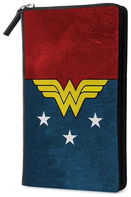 

Qrioh Super Men Travel Multi Passport Holder Zipper Wallet