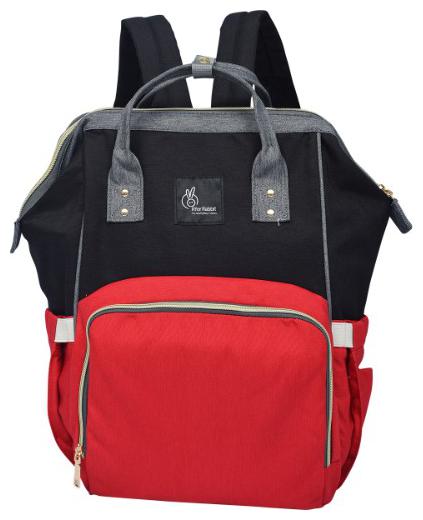 

R for Rabbit Red Polyester Backpack