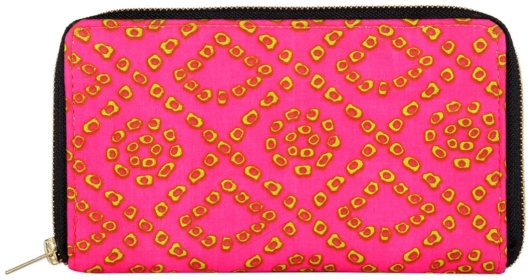 

Rajrang Women Pink Canvas Wallet
