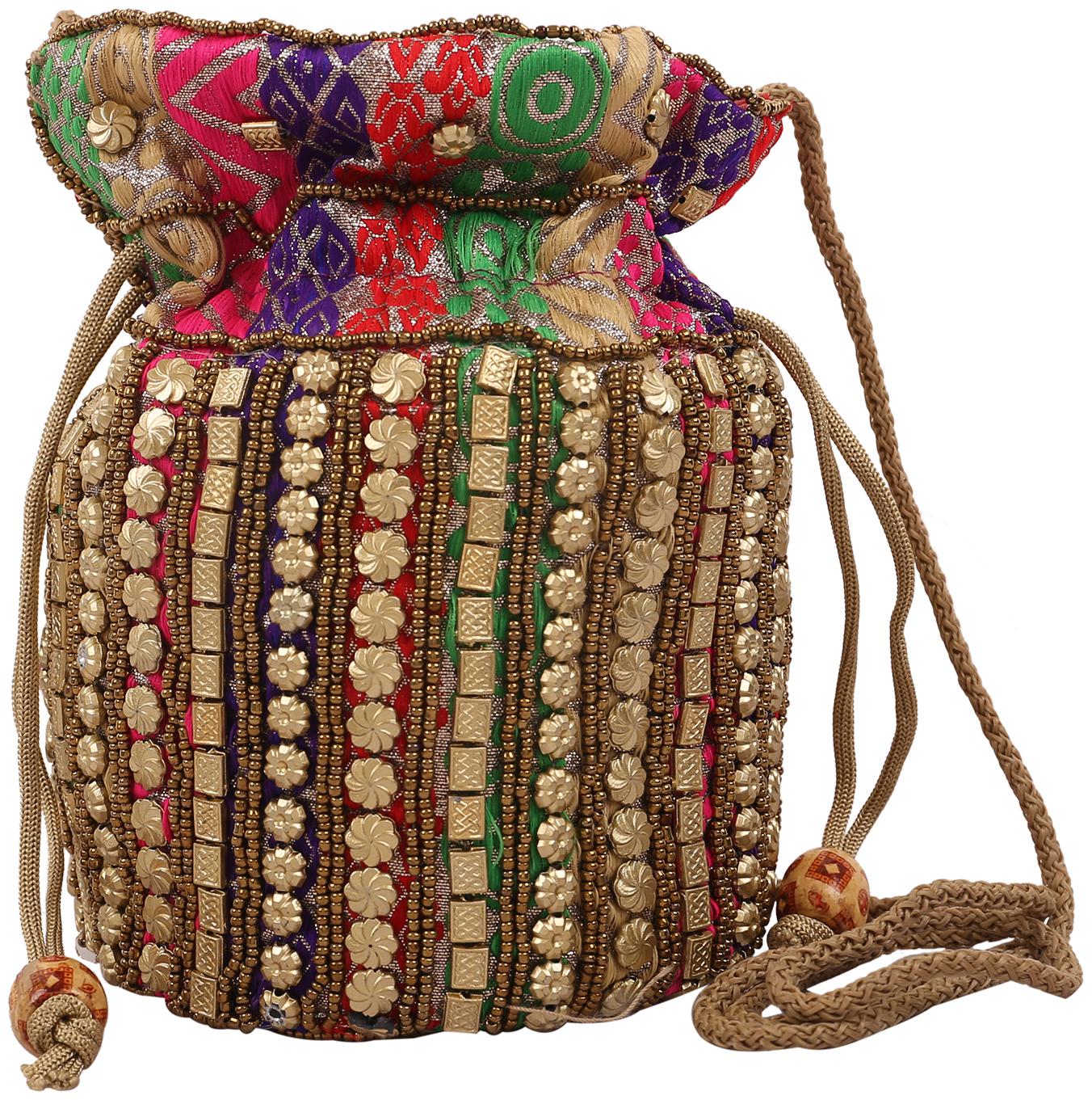 

Ratash Multi Fabric Potli Bag