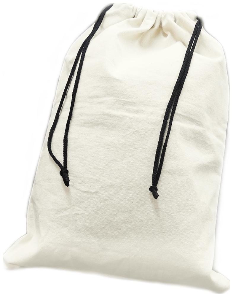 

Rawpockets White Canvas Backpack