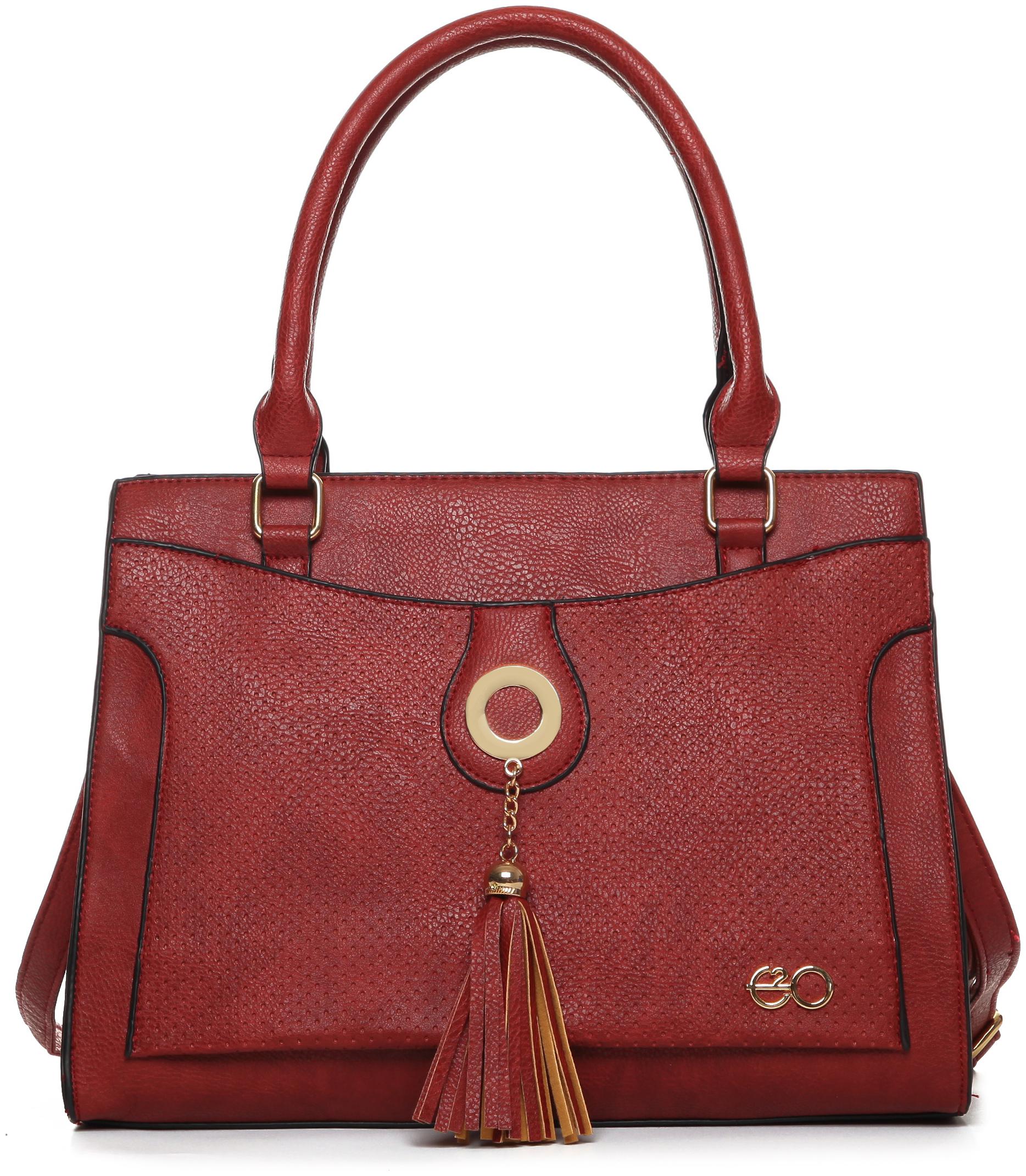 

E2O Red PU Handheld Bag