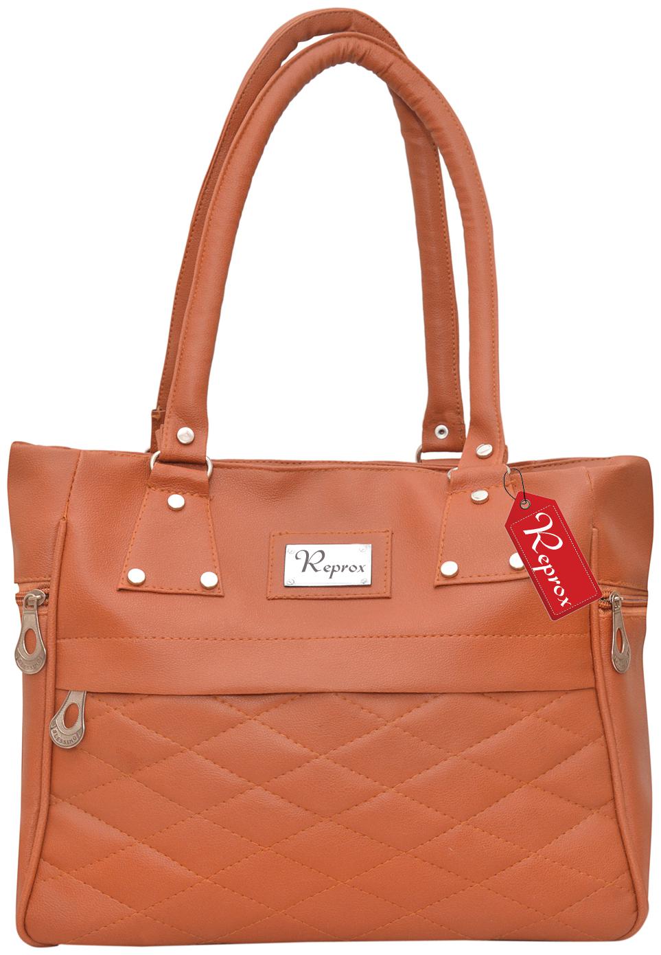 

Reprox Brown PU Shoulder Bag - Reprox-HB-B