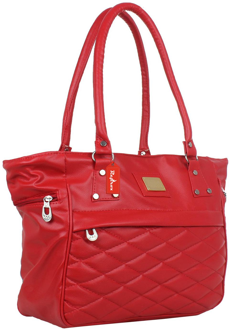 

Reprox Red PU Shoulder Bag - Reprox-HB-B